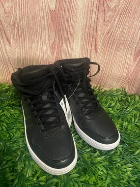 adidas Hoops 2.0 MID Top Women’s Black Sneakers